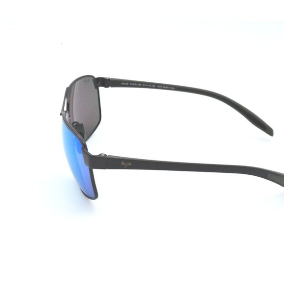 Maui Jim The Bird Mj Black with Black & Khaki Temples / MAUIGreen - Picture 3 of 5